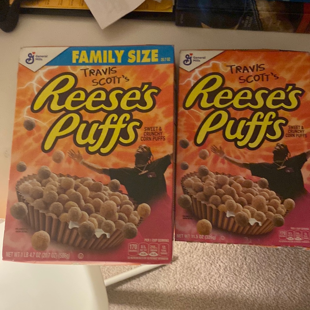 Travis Scott Reeces Puffs (2 boxes)